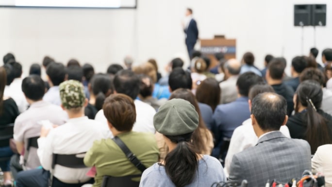 企業イベントの写真