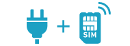 電源とSIM通信でどこでも設置